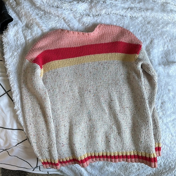 Multi Color Loft Outlet Sweater - Picture 3 of 7